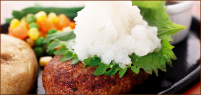 特製合挽きハンバーグ（和風おろし）