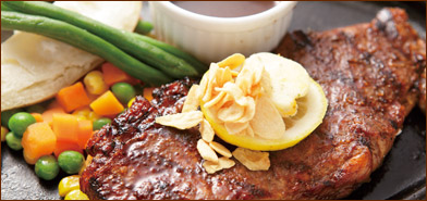 特製サーロインステーキ