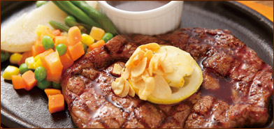 熟成リブステーキ　PUSH IT!